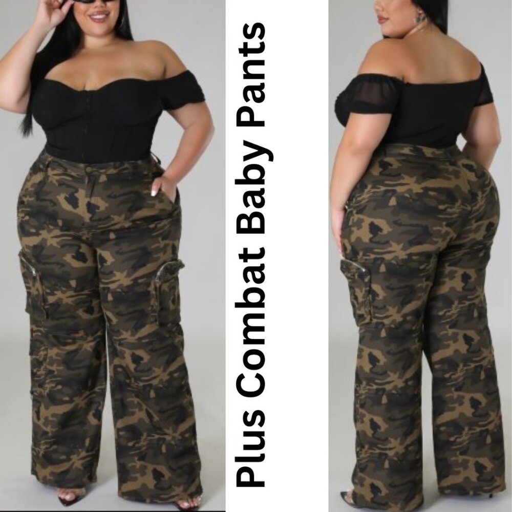 Plus Combat Baby Pants NWT